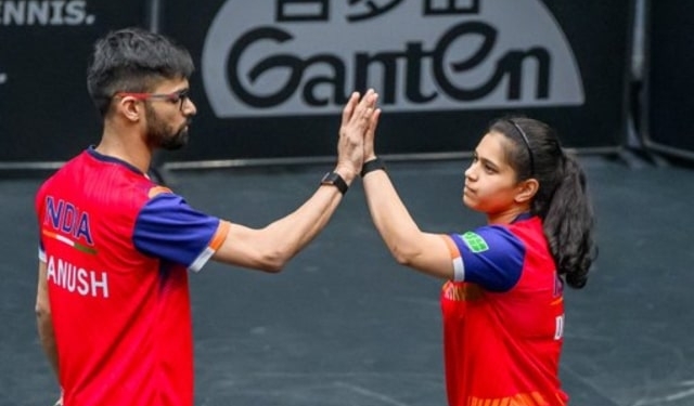 Asian Games 2026 mixed doubles bronze