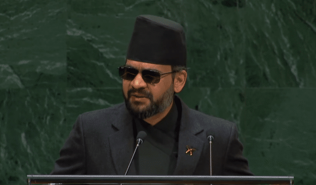 Balen Shah UNGA speech
