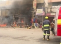 Baleshwar OT Road restaurant fire