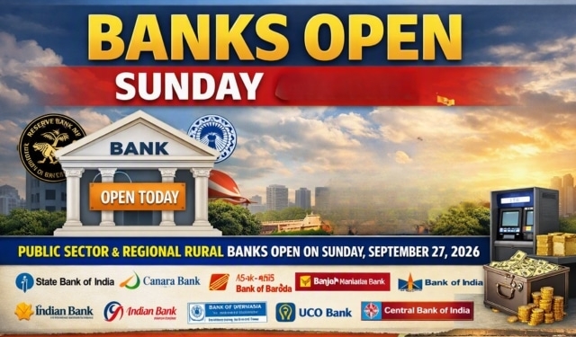 banks open today september 27