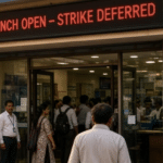 bank strike deferred India