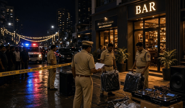 Bhubaneswar bar raid DJ seized
