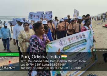 Puri Beach Campaign Promotes Mission LiFE to End Single-Use Plastics