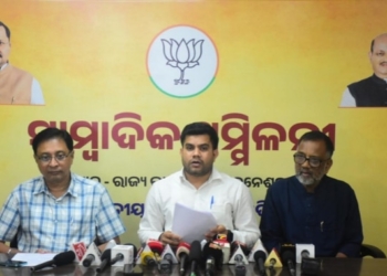 BJD political launch protest BJP