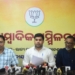BJD political launch protest BJP