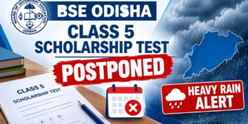 Odisha Upper Primary Scholarship Exam 2026 Postponed