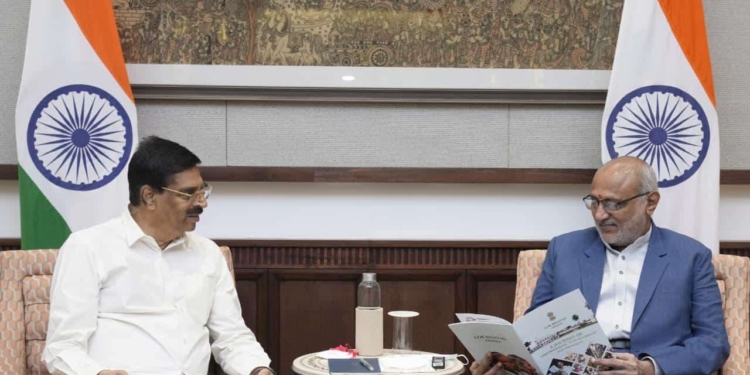 Odisha Governor meets Vice-President