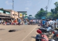 Kantamal road accident protest