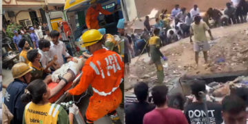 Delhi Satya Niketan PG collapse