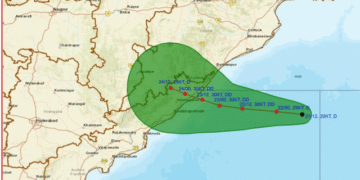 Odisha Deep Depression warning September 2026