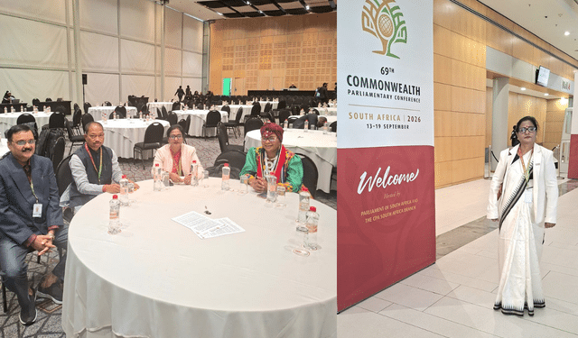 Surama Padhy parliament Cape Town