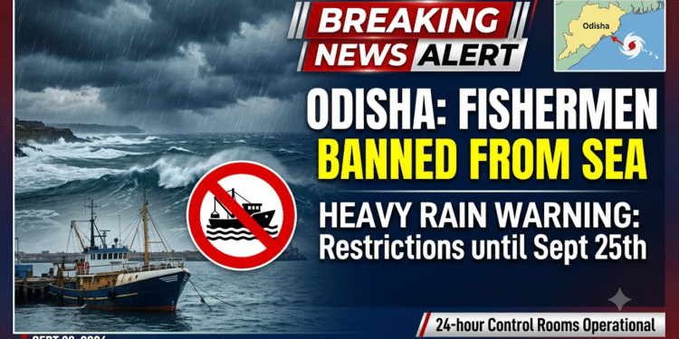 Odisha fishermen sea ban