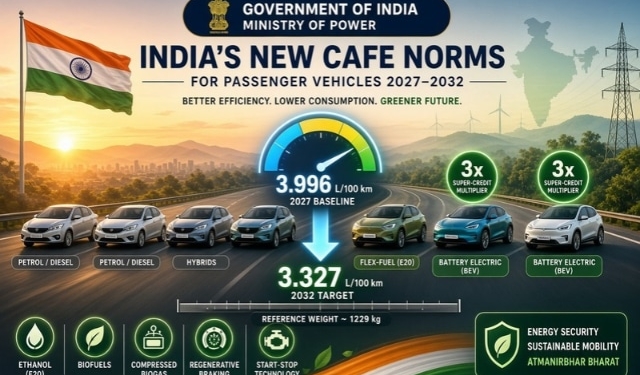 CAFE norms India