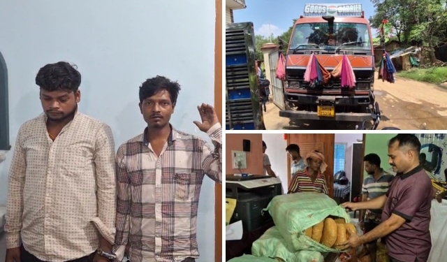 Sambalpur ganja seizure
