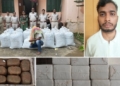 Ganja Smuggling via Courier