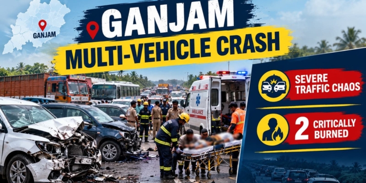 Ganjam series traffic accident