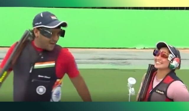 Asian Games trap shooting gold