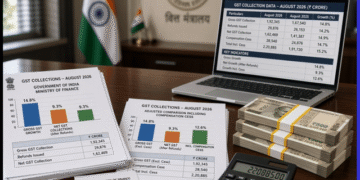 GST collections August 2026 controversy
