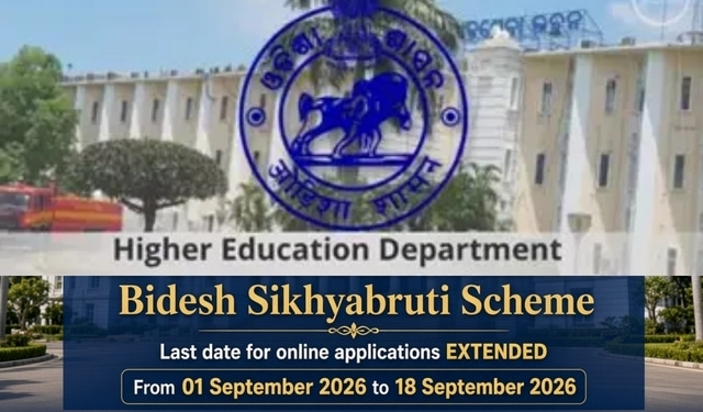 Bidesh Sikhyabruti Scheme Odisha