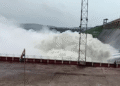 Hirakud Dam 28 gates opened
