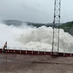 Hirakud Dam 28 gates opened
