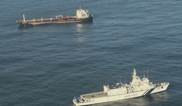 Indian Coast Guard MT Seagull 9 rescue Paradip