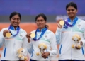 ​Asian Games 2026: Indian Women’s Compound Team Wins Gold, Matches World Record