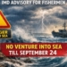 Odisha fishermen sea advisory