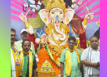 Jatni Ganesh Puja laddu auction