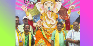 Jatni Ganesh Puja laddu auction