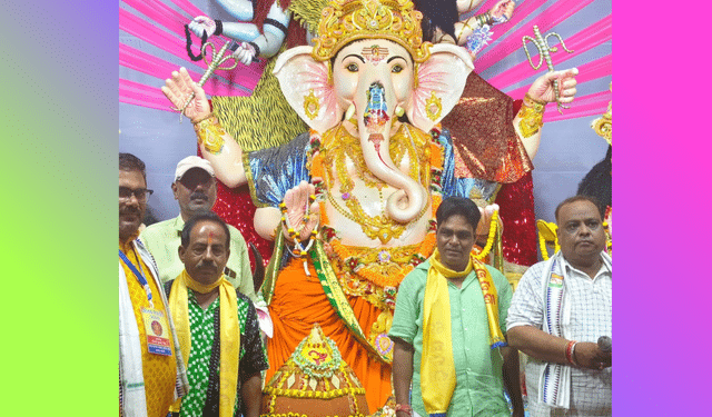 Jatani Ganesh Puja laddu auction