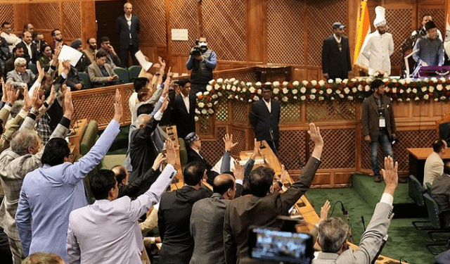 Jammu and Kashmir statehood resolution