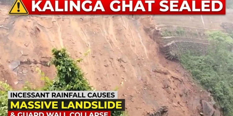 Kalinga Ghat landslide Odisha
