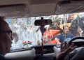 Kunal Ghosh car attacked Hooghly