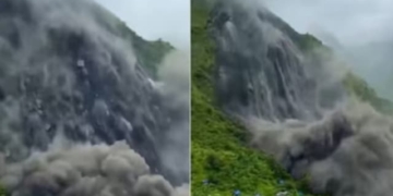 Nepal Darchula landslide flood alert