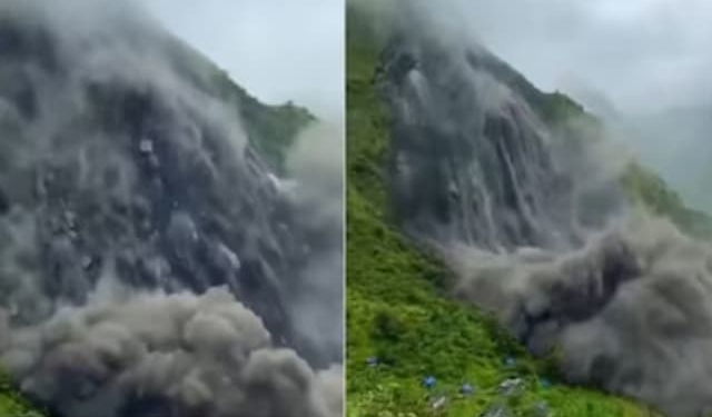 Nepal Darchula landslide flood alert