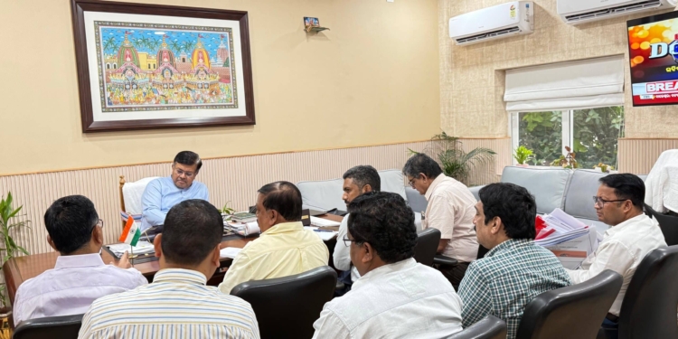 Odisha infrastructure review Prithviraj Harichandan