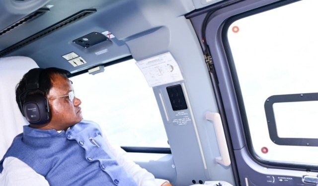 Odisha flood aerial survey