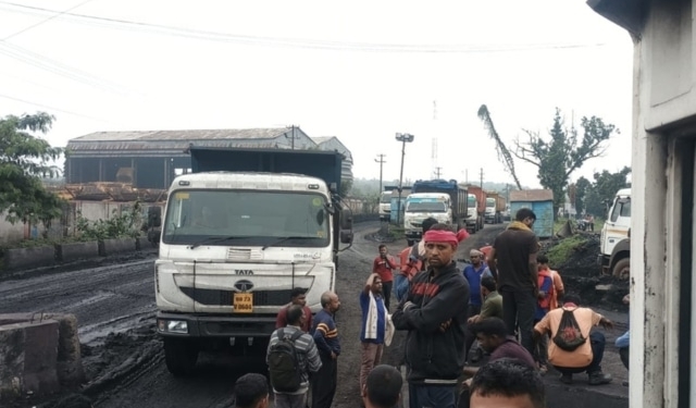 Garjanbahal coal mine clash