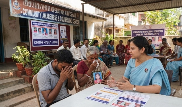 missing women and children Odisha
