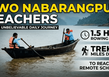 Against All Odds: Two Odisha Teachers Row Across Indravati Reservoir Daily to Keep Classrooms Alive