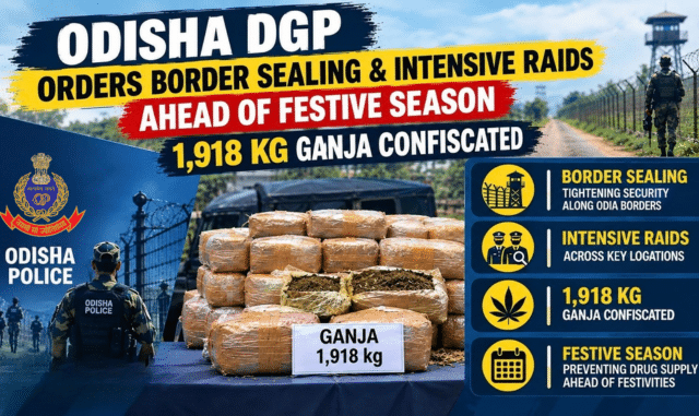 Operation Daman: Odisha DGP Orders Border Sealing & Intensive Raids Ahead of Festive Season