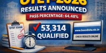 OTET‑2026 results Odisha