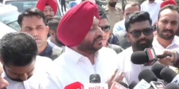 Ravneet Bittu detained protest