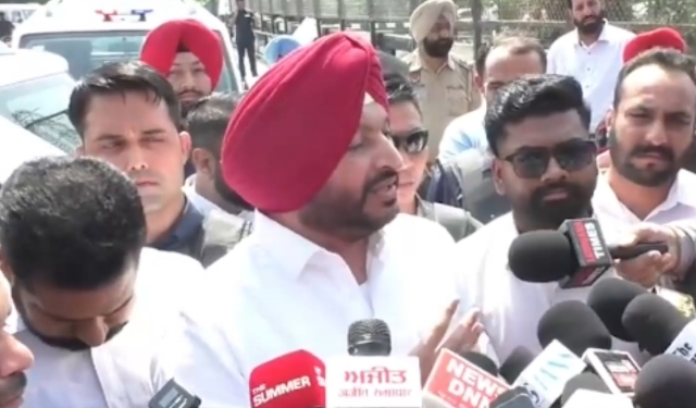 Ravneet Bittu detained protest