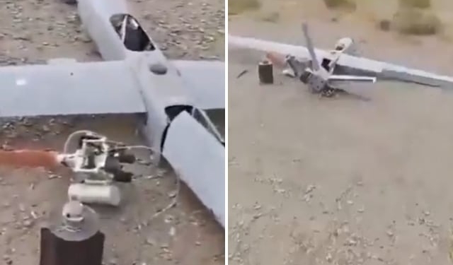 Pakistan drone interception