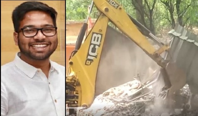 Prakash Paswan illegal office demolition