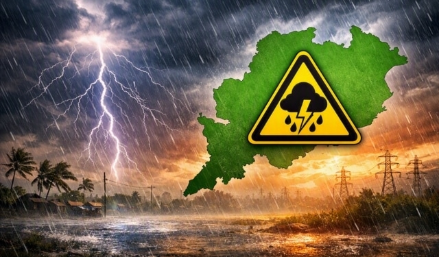 Odisha heavy rain warning