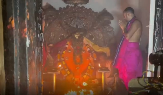 Nuakhai festival Nabanna offering