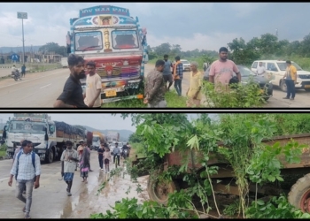 Sambalpur NH-55 road accident